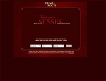 Tablet Screenshot of primalrootswines.com